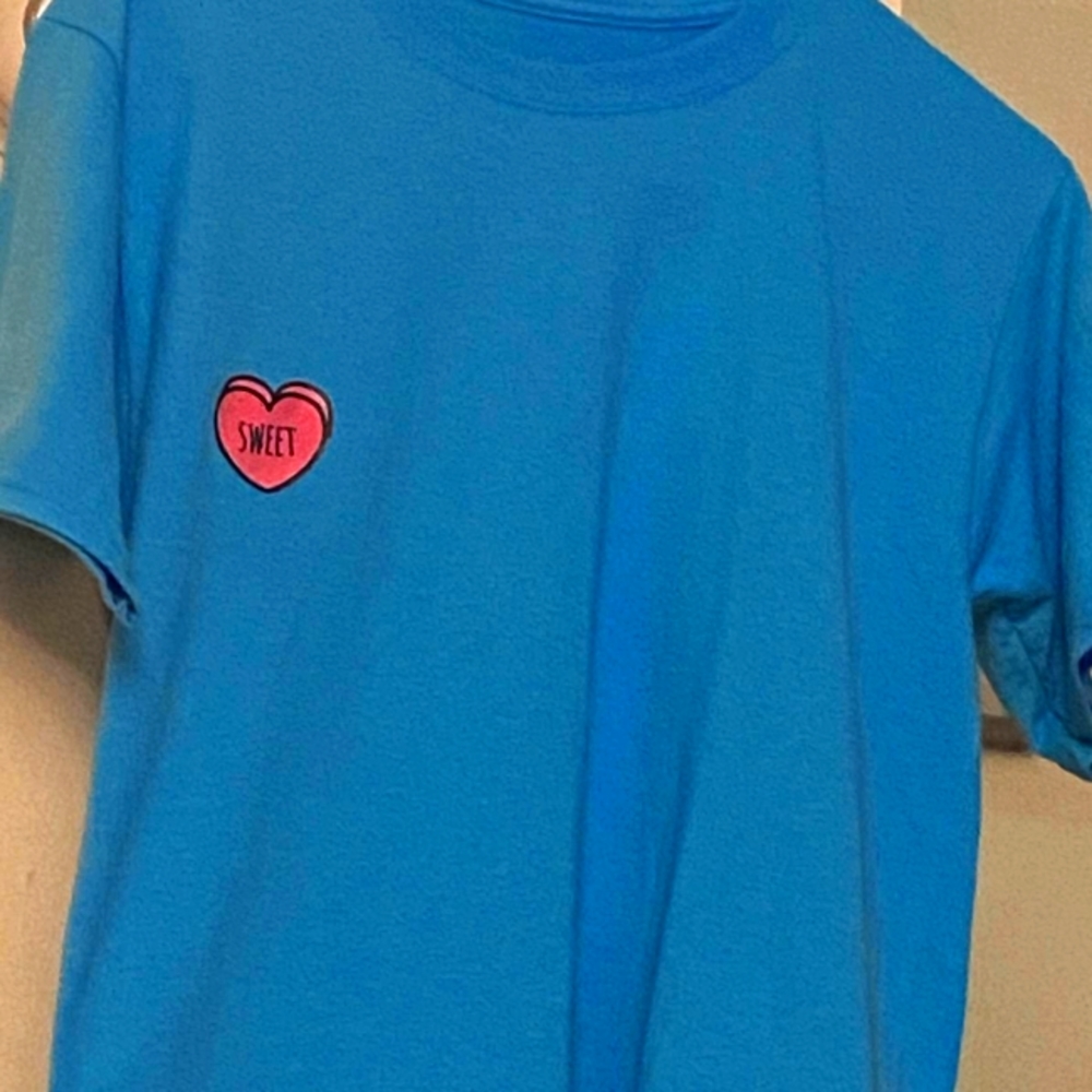 Personalized heart shirt